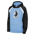 thumbnail image 2 of Youth Outerstuff  Light Blue Minnesota United FC Striker Fleece Hoodie, 2 of 3