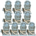 thumbnail image 1 of 10 piezas de lápidas decorativas de resina para Halloween, decoración en miniatura, 1 of 7