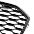 thumbnail image 1 of OTVIAP Front Intake Grill Hex Mesh Grille Full Black Refit For RS6 Style Fits For A6/S6 C7 2016-2018,Front Grille, 1 of 8