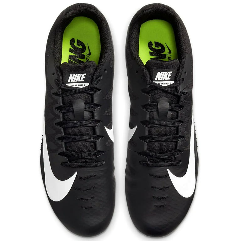 Finanzas Campeonato Credencial Nike Zoom Rival S 9 Sprint Spikes Shoes Mens Size 9 Black, White -  Walmart.com