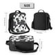 thumbnail image 2 of Disketp Black And White Sheeps Bolsa Térmica Estampada para Almuerzo, Lonchera para Hombres y Mujeres Adultos, 2 of 7