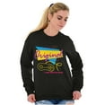 thumbnail image 4 of 90s Retro Original Gamer Quote Sweatshirt for Men or Women Brisco Brands S, 4 of 6