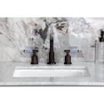 thumbnail image 3 of Kingston Brass FSC8955KPS Verona Widespread Bathroom Faucet with Brass Pop-Up in Oil Rubbed Bronze, 3 of 8