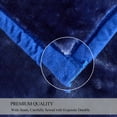 thumbnail image 6 of JML 2 Ply Fleece Plush Bed Blanket,Heavy Thick Soft Warm Mink Blanket for Winter Queen,79"x91",8.5lb, 6 of 6