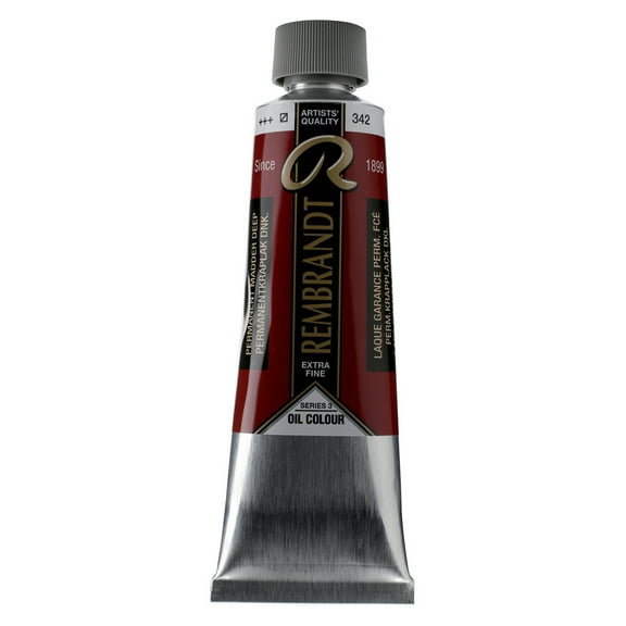 Rembrandt Artists' Oil Color, 150ml, Permanent Madder Deep