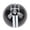 Black/White, variant on BIMZUC 5 Speed Shift Knob Round Ball Manual Shifter with 3 Adapters for Mustang 1967-2018 White Black Accent 3.54 inches / 9 cm