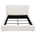 thumbnail image 2 of Nova Lifestyle Cloud 43" Low Profile Eastern King Bed in Ivory Boucle Fabric by Diamond Sofa, 2 of 2