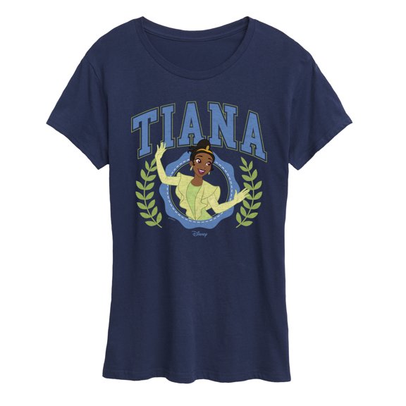 Disney - Tiana Collegiate - Women's Short Sleeve Graphic T-Shirt