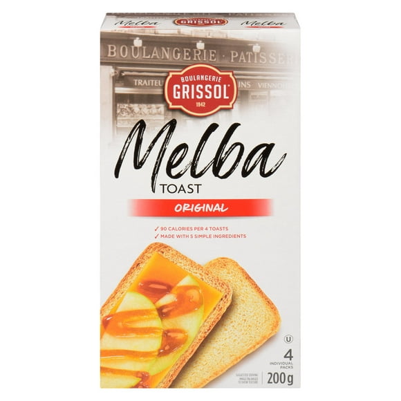 Boulangerie Grissol Melba Toast Original, Dare Biscotterie