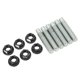 thumbnail image 4 of Kit de tuercas de colector de escape 800910550 de repuesto para Subaru Legacy Outback Forester Tribeca Jadeshay A, 4 of 8