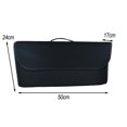 thumbnail image 2 of SPRING Anti Slip Compartment Boot Storage Organizer Tools Car Storage Bag Car Trunk Black border, 2 of 6