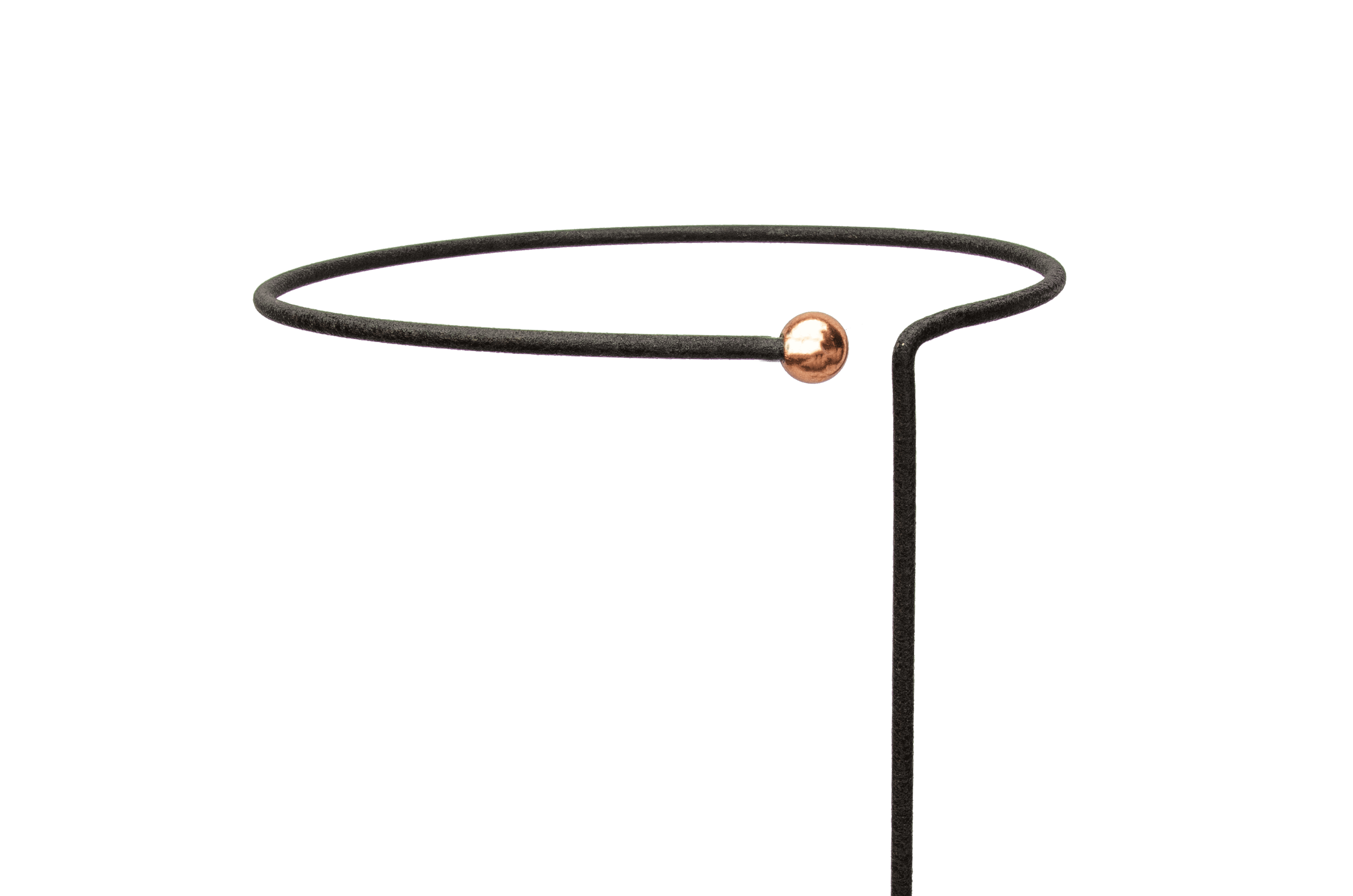 Panacea 12 Pack 20" Wraparound Hoop Supports, Matte Black, Garden Plant Support, 20x12 Hoop
