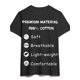 thumbnail image 3 of [Yorkie Mama, Christmas Gift] Christmas Yorkie Mama T-Shirt - 100% Cotton, Single Side Printed, Black Short Sleeve, S-XXXL, 1pc, 180g, Casual Sporty Tee, Comfy Tee, 3 of 6