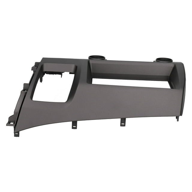 Navigation Frame Navigation Fascia Dvd Panel Fascia pour 2Din Stéréo Fascia Dvd Audio Navigation Frame Panel Gris pour 2006-2011 RHD