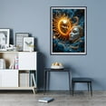 thumbnail image 7 of Diamond Art Kit for Adults, Sun Moon Faces Artistry Fantasy Diamond Painting for Adults Beginners, DIY Diamond Art Painting Kits, 5D Diamond Painting Crafts for Home Decor 12x16 Frameless, 7 of 7