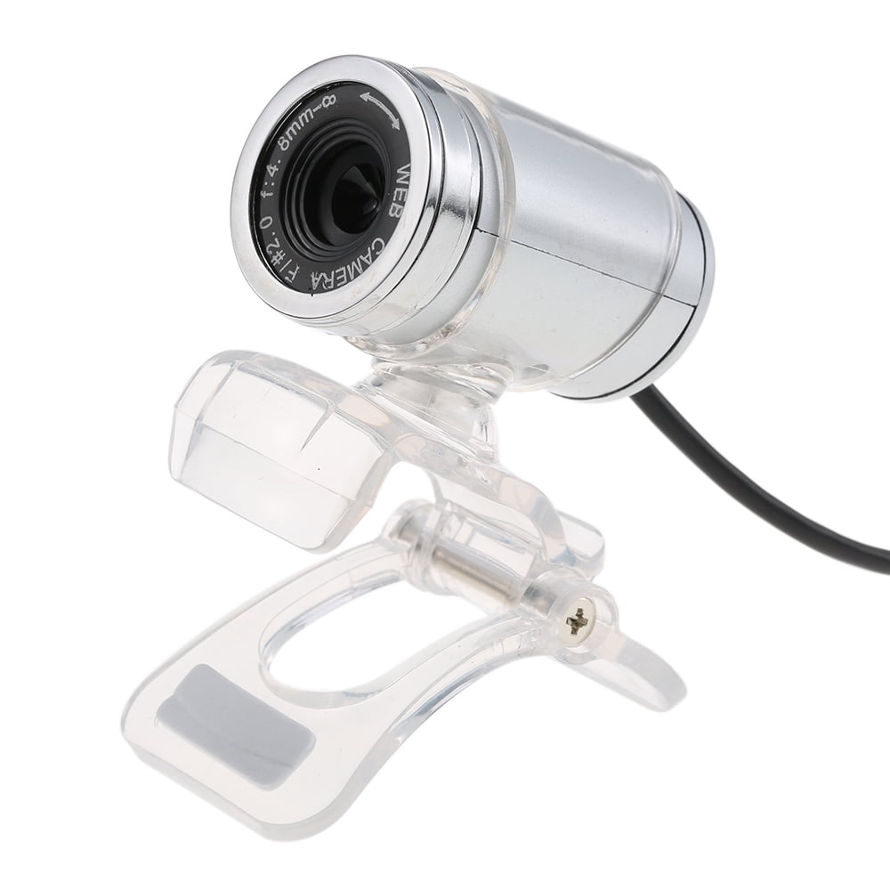 Webcam USB 2.0 12 Megapixel Con Microfono Integrato E Rotazione 360° – Per PC, Laptop E Skype