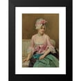thumbnail image 2 of Raimundo de Madrazo y Garreta 17x24 Black Modern Framed Museum Art Print Titled - Portrait of Aline Mason, 2 of 5
