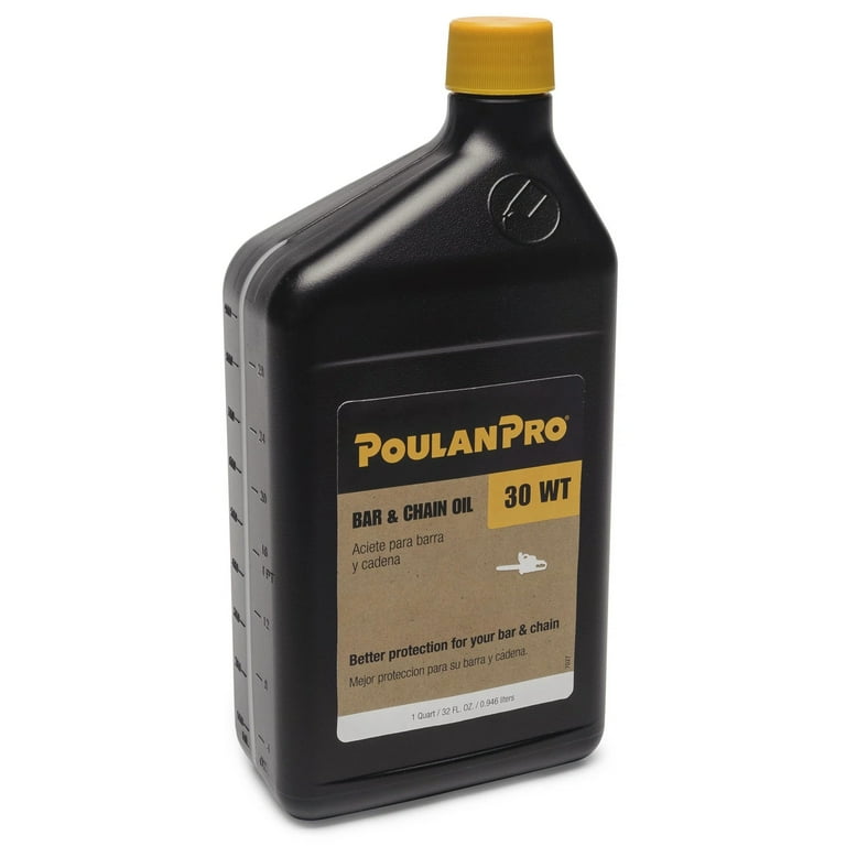 Poulan Pro Chainsaw Bar and Chain Oil 1 Quart Bottle