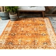 thumbnail image 4 of Unique Loom Bosphorus Imperial Rug Terracotta and White/Black 10' x 13' 1" Rectangle Border Bohemian Perfect For Living Room Bed Room Dining Room Office, 4 of 8