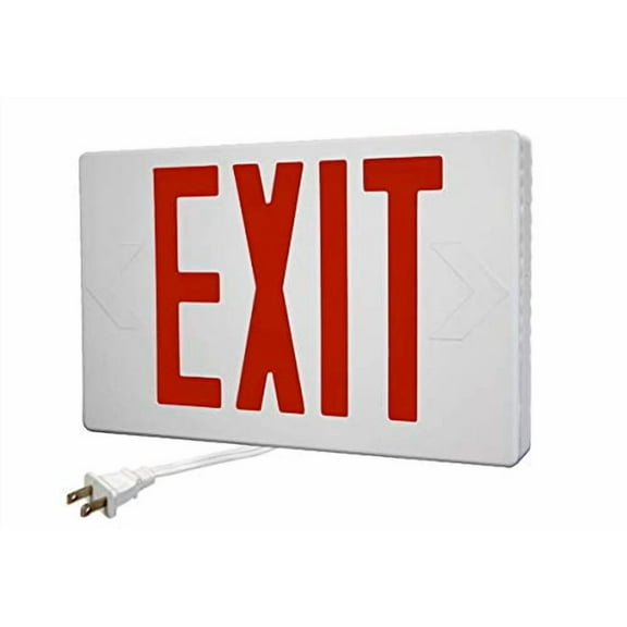 Plug In Exit Sign