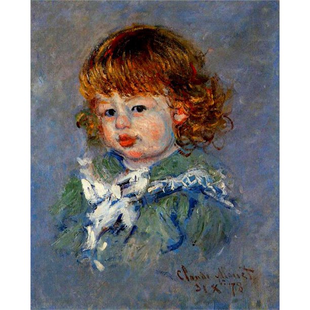 Claude Monet Jean Pierre Hoschede Called Bebe Jean Inch By 30 Inch Laminated Poster With Bright Colors And Vivid Imagery Fits Perfectly In Many Attractive Frames Walmart Com Walmart Com