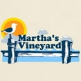 thumbnail image 3 of CafePress - Martha's Vineyard MA Pier Design. Light T Shirt - Men's Classic Graphic T-Shirt, 3 of 4
