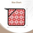thumbnail image 2 of 1 PCS Pot Holders for Kitchen - Heat Resistant Silicone Pot Holders with Hanging Loop, Maple Leaves1 Non Slip Oven Hot Pads, Potholders for Decor Baking Cooking Kitchen, 2 of 6