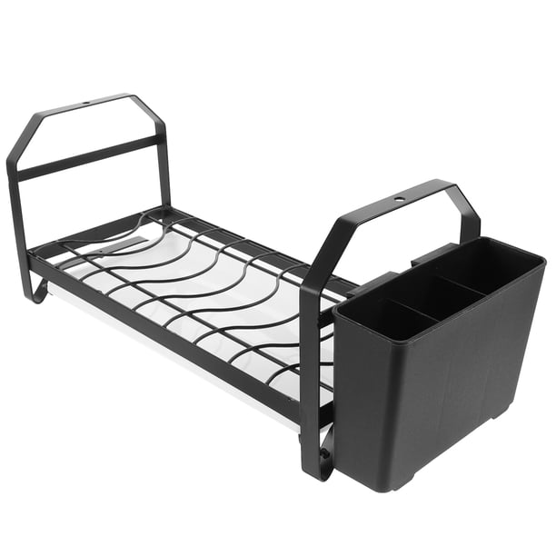 Escurridor de cuencos con escurridor para fregadero, escurridor de cuencos para encimera de cocina