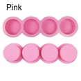 thumbnail image 1 of Home Decor With Decorative Pattern Vintage Round Mold DIY Craft Handmade 3D Cake Mould Silicone Soap Mold Pudding Candy Mold Soaps Supplies PINK, 1 of 8
