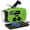 Green, variant on Emergency Radio: Solar-Powered, Power Bank, Hand Crank, AM/FM NOAA Portable Weather Radio, 2000mAh Mobile Power, USB Charging, Solar, With LED Flashlight, Hurricane, Survival Gear, Winter Storm