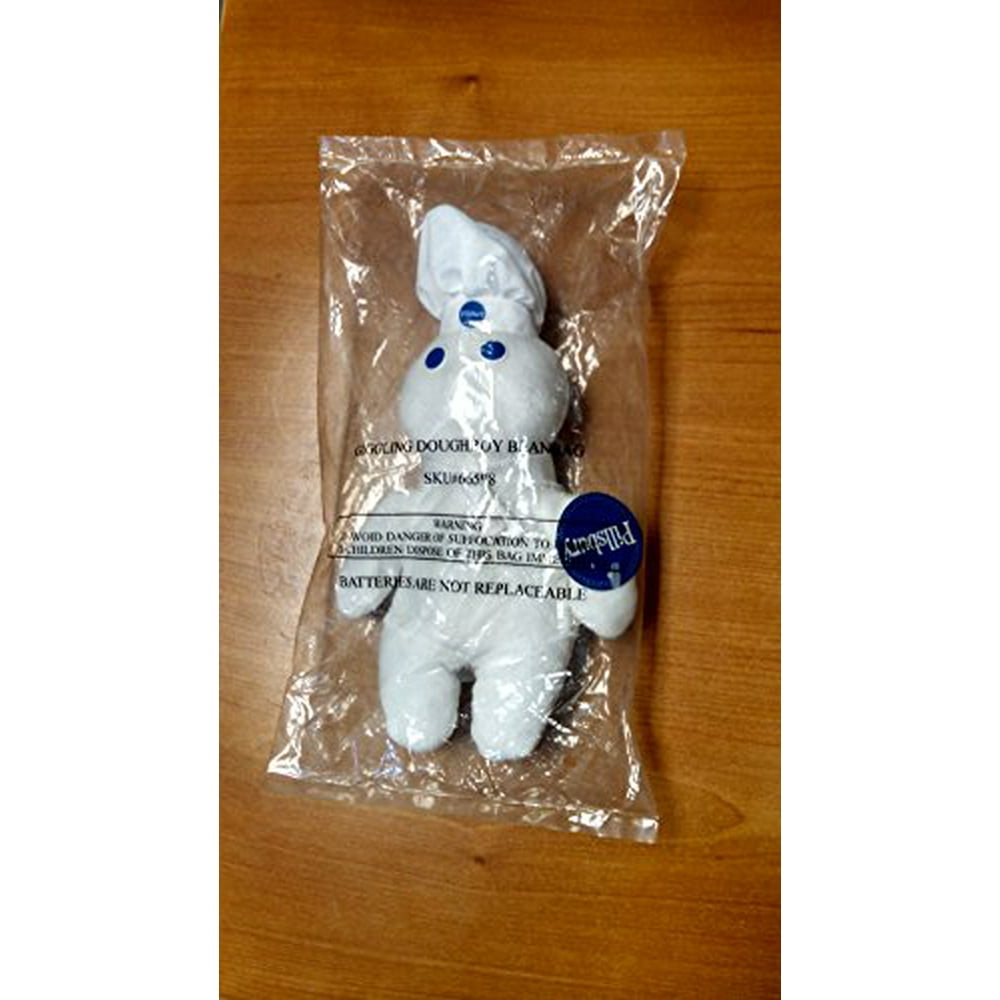 1999 Pillsbury Doughboy 9 Plush Giggling Bean Bag Doll By Applause - Walmart.com - Walmart.com