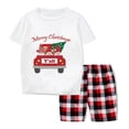 thumbnail image 3 of Pijamas familiares a juego de Navidad, diseño exclusivo de Are All Your Gnomies, conjunto de Pijamas cortos de Feliz Navidad, 3 of 3