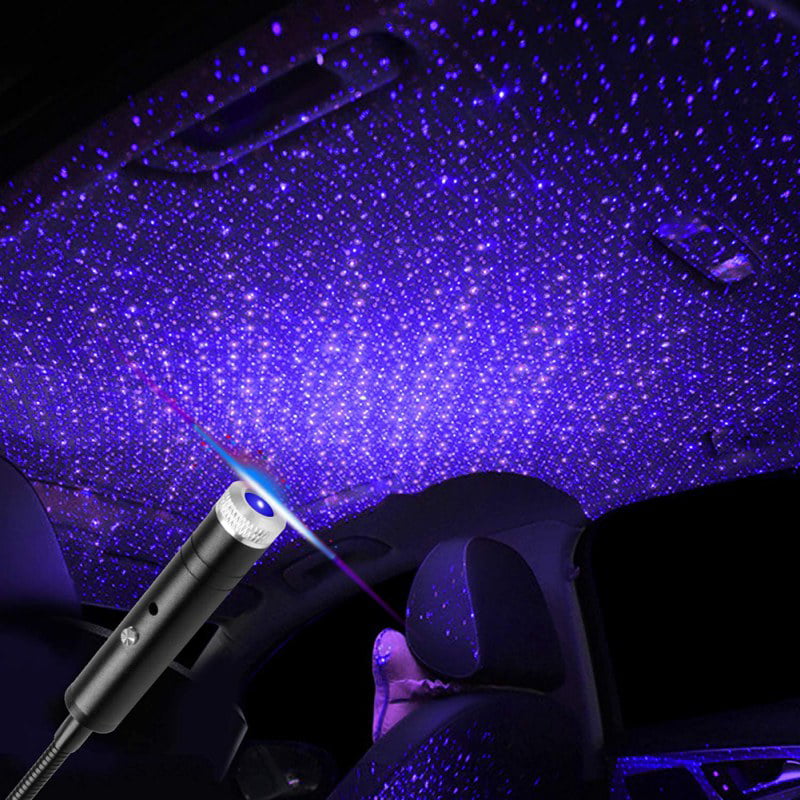 USB Star Light Sound Activated Car Roof Romantic Star Night Lights for Car Party 