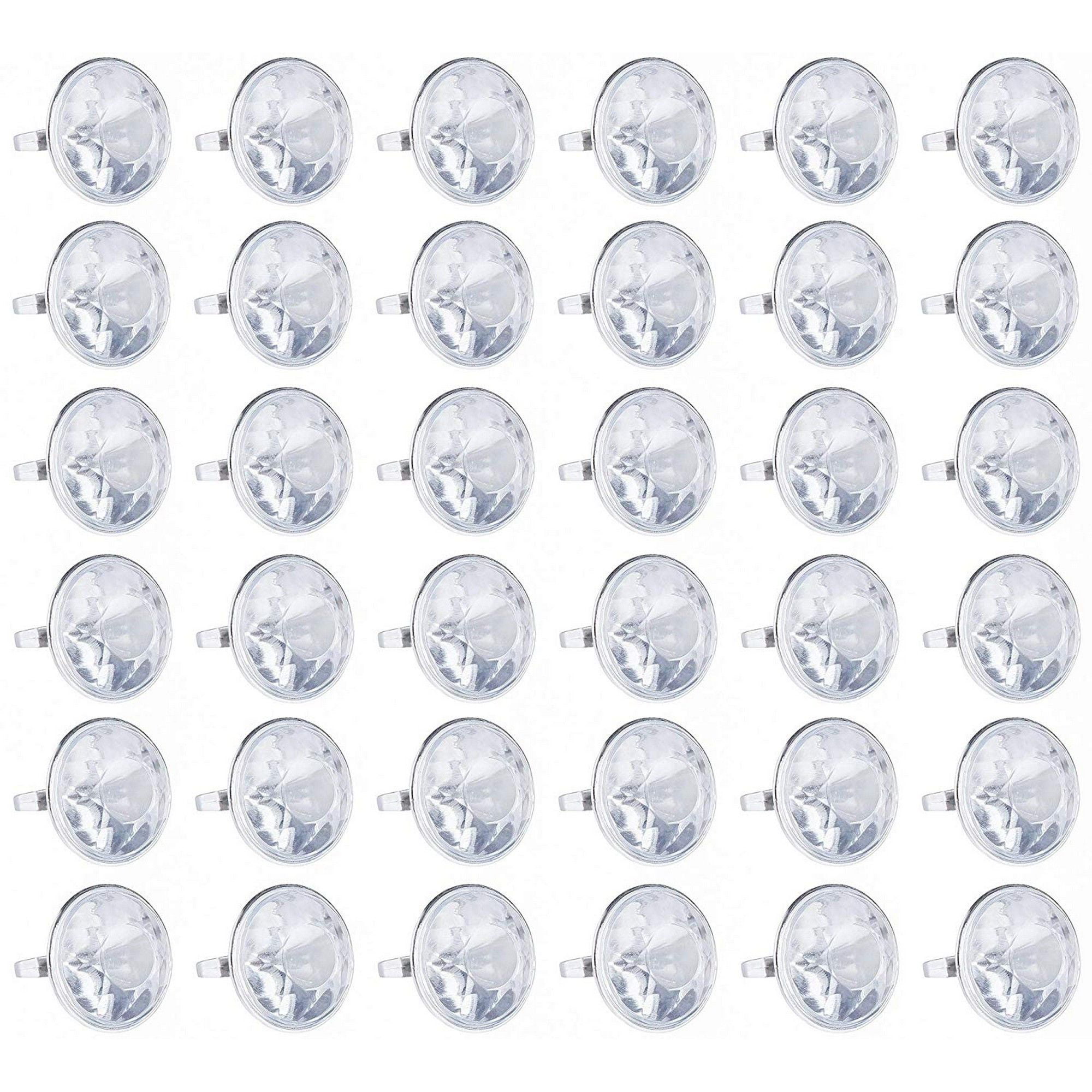 jollylife 800 Diamond Table Confetti Wedding Bridal Shower Party Decorations 4 Carat/ 10mm Clear J001A001C211 