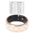 thumbnail image 4 of Bague de santé intelligente pour le suivi de l'exercice, modes sportifs, affichage numérique, acier inoxydable, étanche IP68, taille de la bague\xa0: 13, 4 of 4