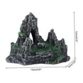 thumbnail image 4 of Miumaeov Artificial Resin Rockery Stone Aquarium Landscape Fish Tank Decoration Ornaments, 4 of 11