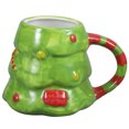 thumbnail image 1 of CIMAXIC christmas Christmas Cereal Cup Christmas Tree Breakfast Cup Christmas Mug Christmas Gift Mug (401-500ml),5.35"X4.41"X3.78", 1 of 5