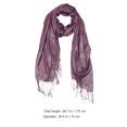 thumbnail image 2 of KAKOWELY Shawl Wrap Púrpura Con De Borlas Y Para De Fiesta, 2 of 6