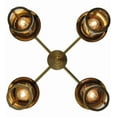 thumbnail image 2 of Meyda 140492 30 in. Craftsman Signature Fulton Prime Chandelier, Natural, 2 of 7