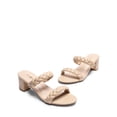thumbnail image 3 of Sandalia DREAM PAIRS DHS213-2 Nude con Dos Tiras Trenzadas y Tacón de 5.7 cm, 3 of 6