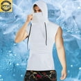 thumbnail image 2 of BUIGTTKLOP Sleeveless Shirts for Mens Hooded Tank Tops with Face Mask Sun Protection Hoodies Lightweight Athletic Shirt, 2 of 6