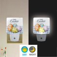 thumbnail image 5 of Blue Checkerboard with Watercolor Easter Eggs LED Night Light Sensor Lamp Plug-in Adjustable Brightness 2 Pack, 5 of 7