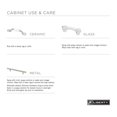 thumbnail image 5 of Liberty 3.5" Wire Cabinet Pull, Available in Multiple Colors, 5 of 6
