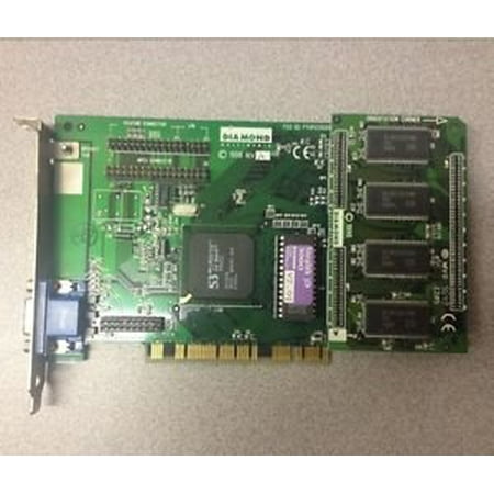 Stealth S60 Graphics DIAMOND 23030226-205 STEALTH 3D 3000 PCI Diamond Multimedia Systems 23030226 205 Video Graphics Card 256 MB PCI ()