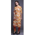 thumbnail image 3 of Bimba Kurta Longue Droite pour Femmes Coupe Régulière Tunique Kurti Décontractée Moyen, 3 of 6
