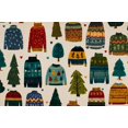 thumbnail image 4 of Ugly Sweater Christmas Tree Hand Towel Nordic Folk Art Kitchen and Bathroom Decor Absorbent Tea Towels Hand Drying Baking Cooking Cloth for Kitchen Decor, Christmas Gift, 4 of 4