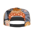 thumbnail image 2 of Kdxio Cute Cat Paw Print Snapback Hat for Men Women,Adjustable Baseball Cap, 2 of 7