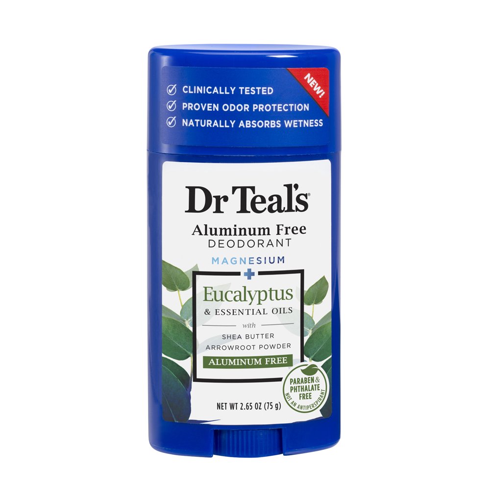 Dr Teal's Eucalyptus Deodorant, 2.65 oz.