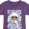 thumbnail image 3 of LOL OMG - Winter Dolls - U Glow Girl Disco - Toddler & Youth Girls Short Sleeve Graphic T-Shirt, 3 of 5