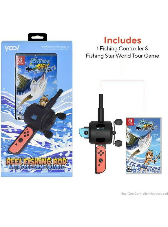 Fishing Star: World Tour w/ YOOL Reel Fishing Rod [Nintendo Switch]